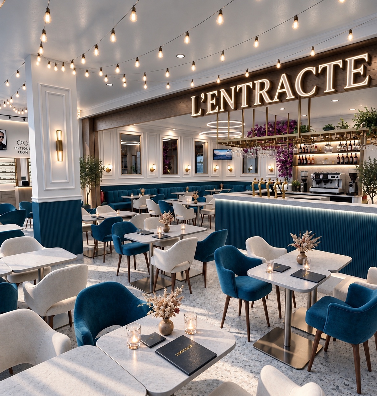 Rénovation et modernisation d’un coffee shop en galerie marchande
