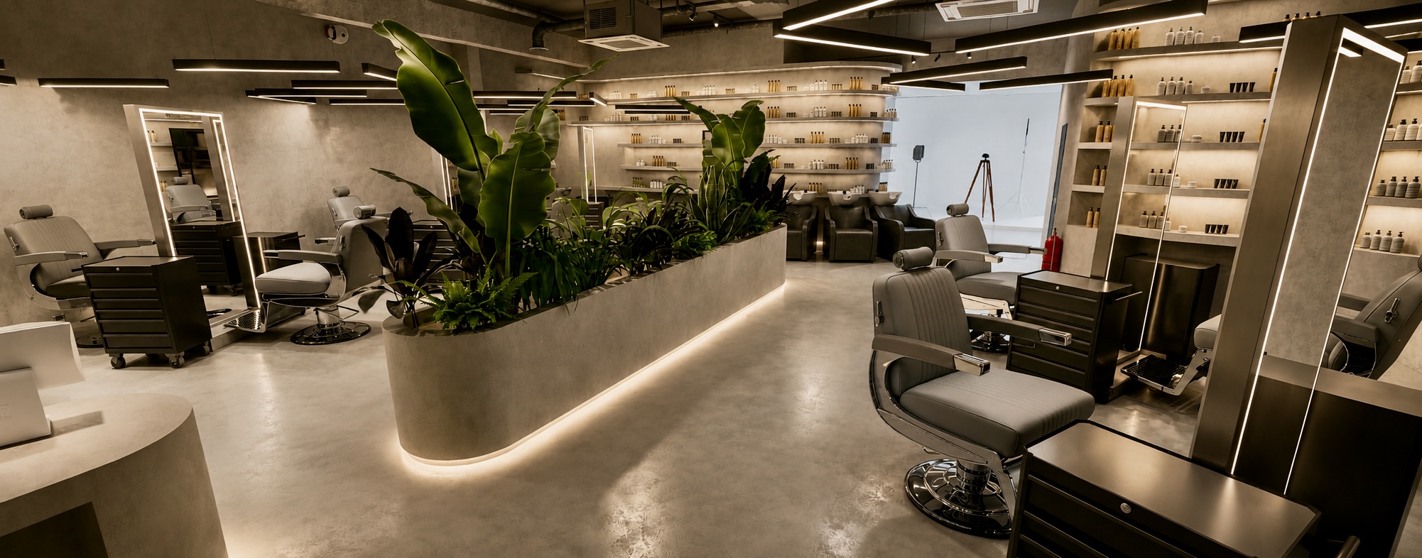 Coffee shop & salon de coiffure — vue 4 sur 4